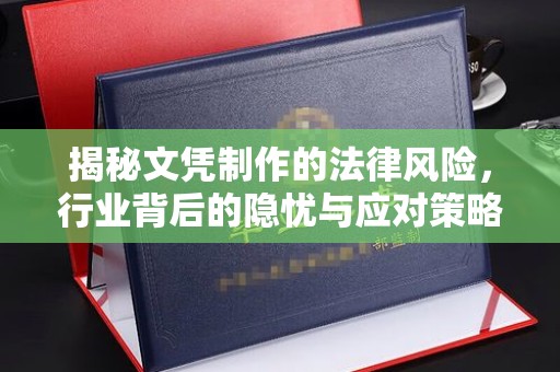 友谊揭秘文凭制作的法律风险，行业背后的隐忧与应对策略