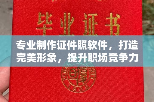 林西专业制作证件照软件，打造完美形象，提升职场竞争力